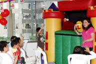 Teatrino Inflable para fiestas infantiles