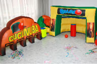 Modulo inflable de feria